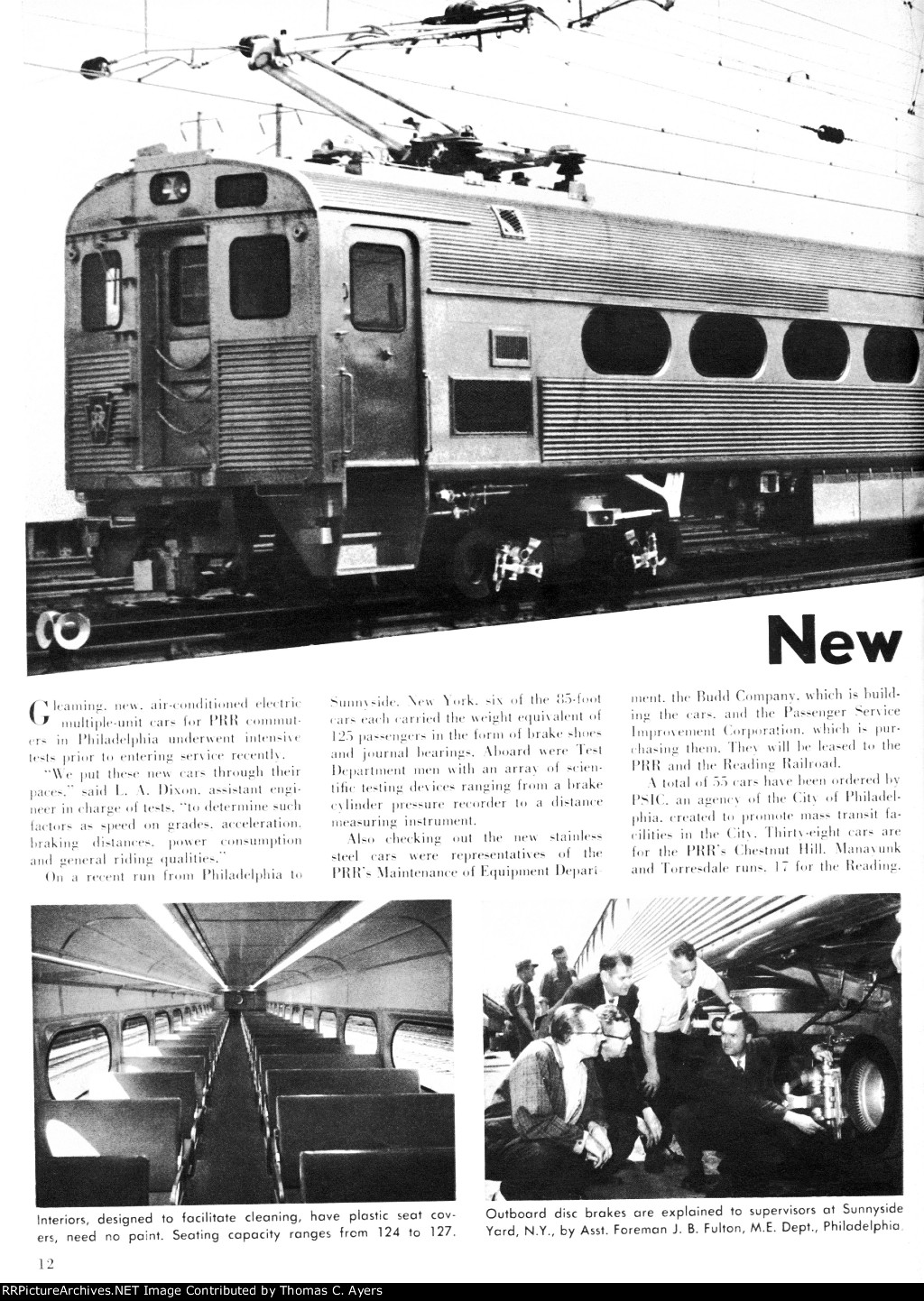 "New Cars For Commuters," Page 12, 1963